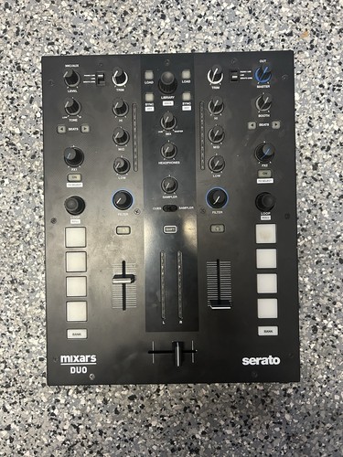 Serato Mixars Duo MK2 Professional 2 Channel Battle Mixer Power Cord Only Works