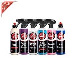 Comprehensive Auto Care Cleaning Kit - Safe for All Surfaces, Made in USA