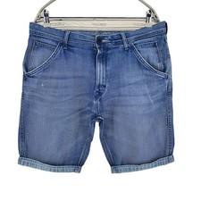 LEE Men Worker Short Denim Shorts Size W33