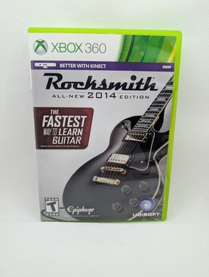 Rocksmith 2014 Edition (Microsoft Xbox 360, 2014) Complete CIB