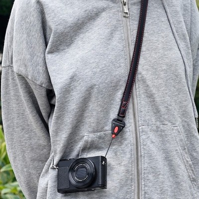Quick Release Camera Strap Compatible for Multiple Camera Models PU Leather ABS
