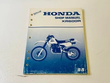 OEM Official Genuine Factory Honda Service Repair Shop Manual XR600R XR 600R 600