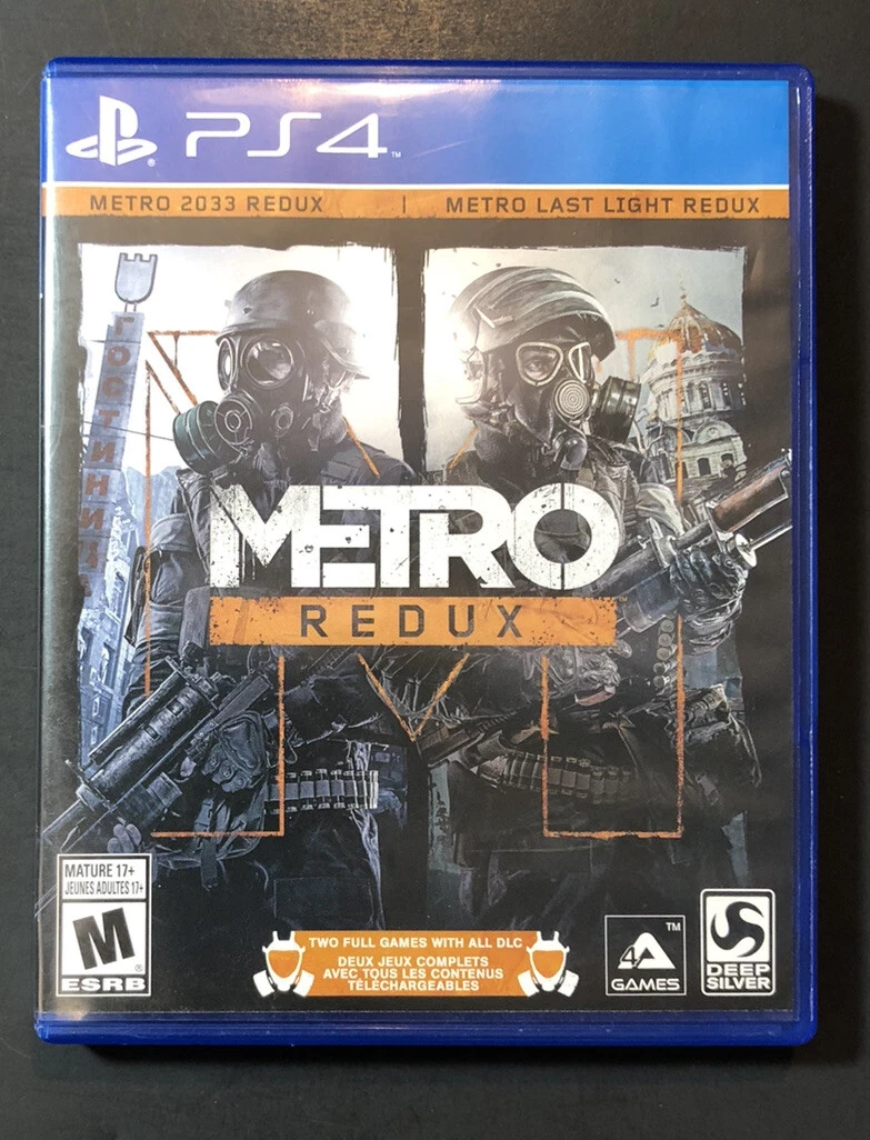 Metro Redux [ Metro 2033 + Metro Last Night ] (PS4) USED