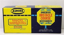 1966 Aurora Model Motoring USA HO Slot Car Daredevil Obstacle Course 1593 Boxed