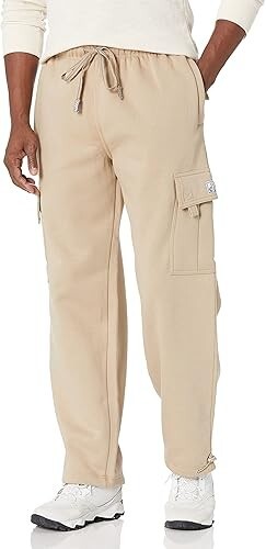 Pro Club Men's Fleece Comfort Sweatpants - 4 Colors, Sizes S To 3XL, Drawstring Casual