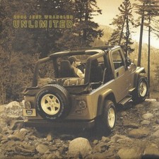 2004 JEEP WRANGLER UNLIMITED sales brochure folder US 04