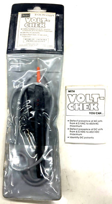 NOS! SEARS VOLT-CHEK ELECTRICAL TESTING TOOL, 4.5V-450V, AC-DC, 5159, W. GERMANY
