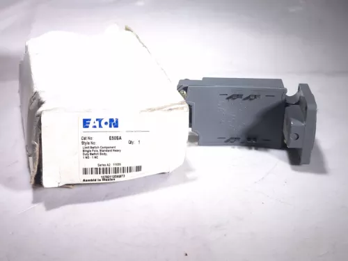 EATON E50SA SER A2 LIMIT SWITCH BODY SINGLE POLE 1NO/1NC - 4 AVAILABLE