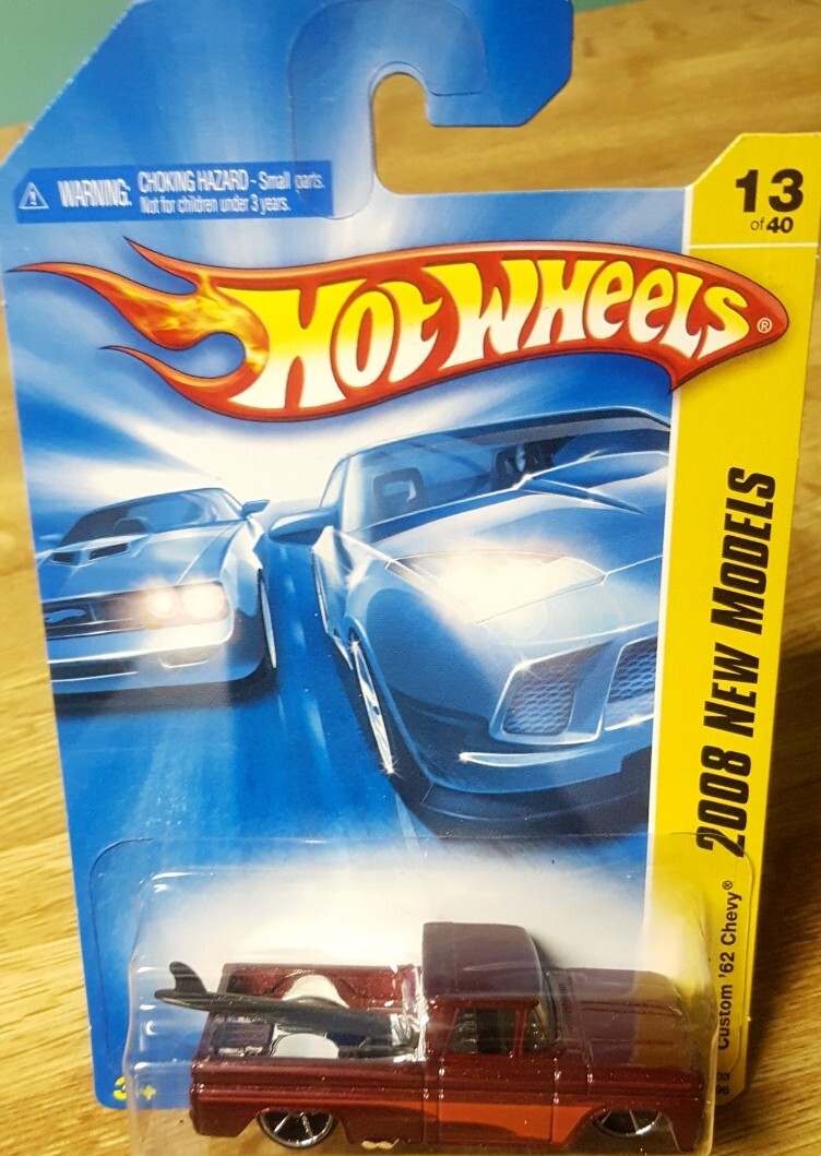 ミニカー 1960s HOT WHEELS Custom 62 Chevy Amazon.com: Hot Wheels Custom 62 Chevy Pickup Vehicle : Toys