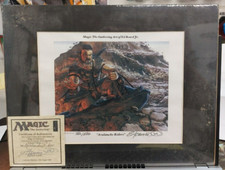 Avalanche Riders Art Print Edward Beard Hand Signed & Numbered #32/500 MTG