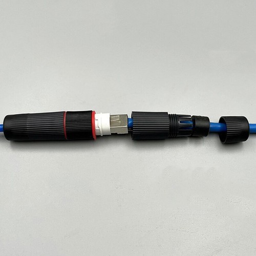 RJ45 Docking Connector Ethernet Network Straight-through Waterproof IP67 Header - Zdjęcie 4 z 11