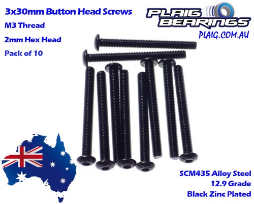 HPI RC Screws, Nuts and Grub Screws by Part Number - Packs of 10 - Grade 12.9 - Picture 39 of 77
