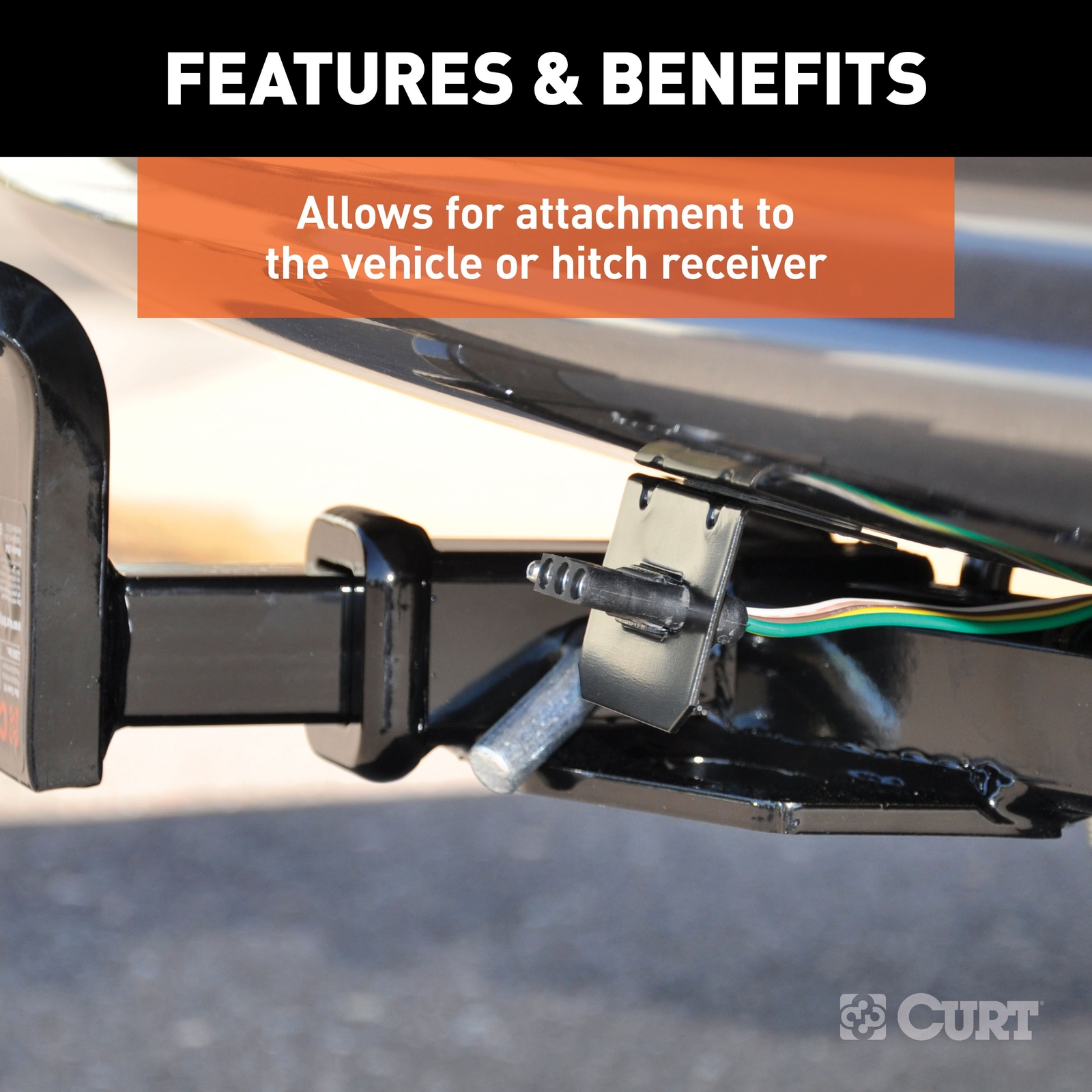 For 15-20 Honda Fit 4 Pin Trailer Wire Plug & Bracket Fits All Models Curt Kit