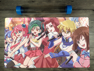 Ygomat Girls Board Game Mat  Trading Card Game CCG Duel Playmat Free Best Tube