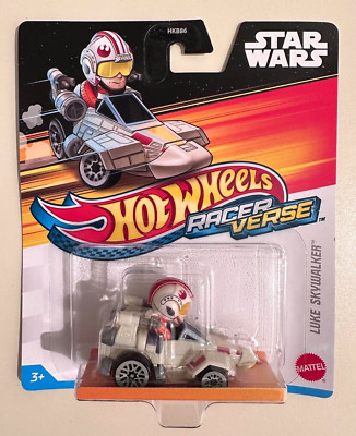 NIB Hot Wheels Racer Verse Disney Star Wars Luke Skywalker Diecast