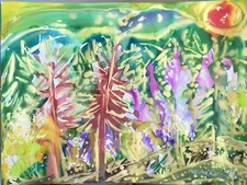 MORNING  IN MOUNTAIN 2.