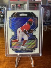 2022 Panini Prizm Baseball White Wave Prizm #76 Vladimir Guerrero Jr. Blue Jays