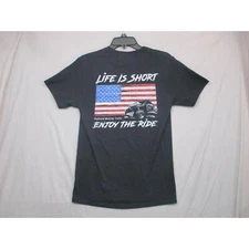 Hatfield McCoy Trails Classic Cozy Graphic Tee Casual Top Unisex Size Small