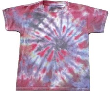 Tye dye tee shirt kids sm