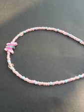  1 Little Ladies Beaded Bracelet With Butterfly Multiples Available