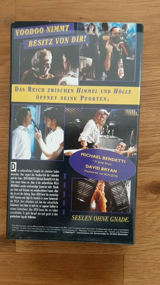 Netherworld (Im Bann Des Voodos Horror Charles Band German Promo VHS Video 1991) - Bild 4 von 4