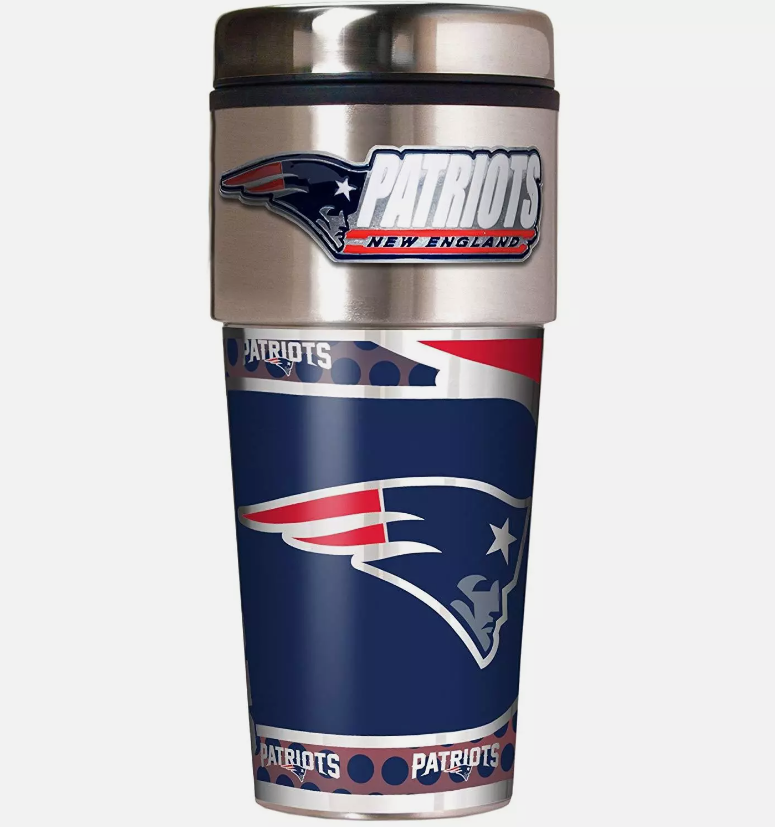 New England Patriots Travel Mug: Sip in Style Everywhere 1 New England Patriots Travel Mug: Sip in Style Everywhere