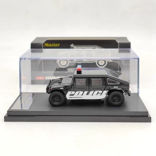 Master 1/64 Hm H1 1999 SUV Police Diecast Toys Car Models Gift New Miniature - Picture 8 of 8