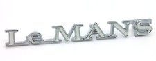 NEW 1970 LeMANS Rear Deck Lid Emblem / USA-Made Chrome Trunk Badge Script