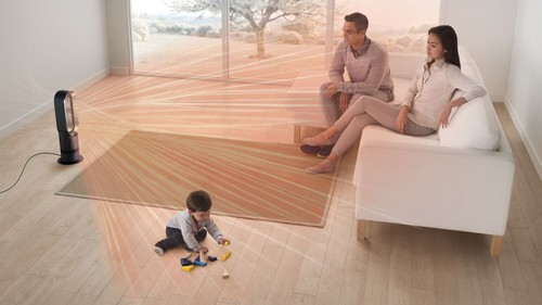 Dyson AM09 Hot+Cool Ventilator Heizlüfter Weiß/Silber Air Multiplier NEU&OVP - Bild 8 von 15