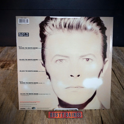 Record 12" Single, David Bowie, Black Tie, White Noise - Grade G+ - Imagen 2 de 4
