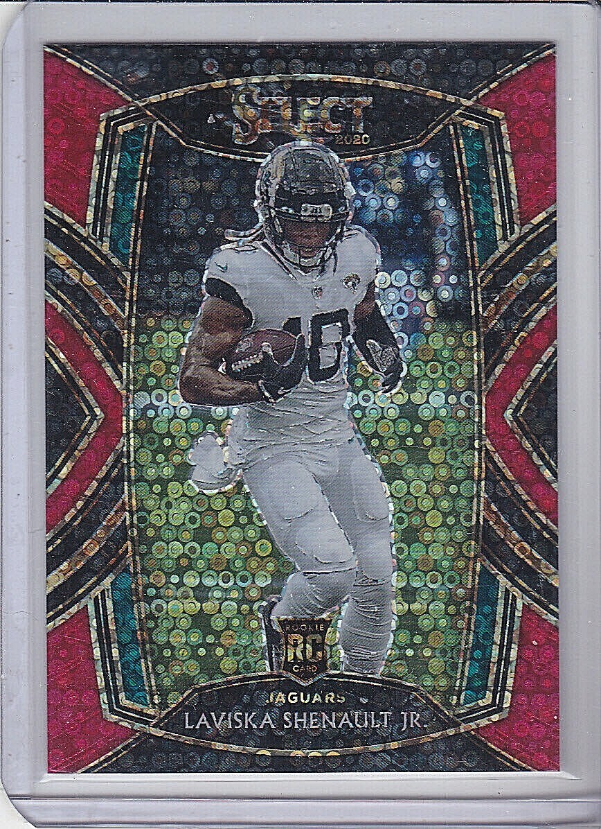 2020 Panini Select Club Level Red Disco RC #259 LAVISKA SHENAULT JR 39/49 Jags