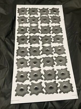 32 pc Bullet Hole Sticker gun shot Decal Car Stickers COD xbox remote Gun