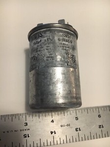 Mars Round Run Capacitor 15 uF MFD 440 volt 12234