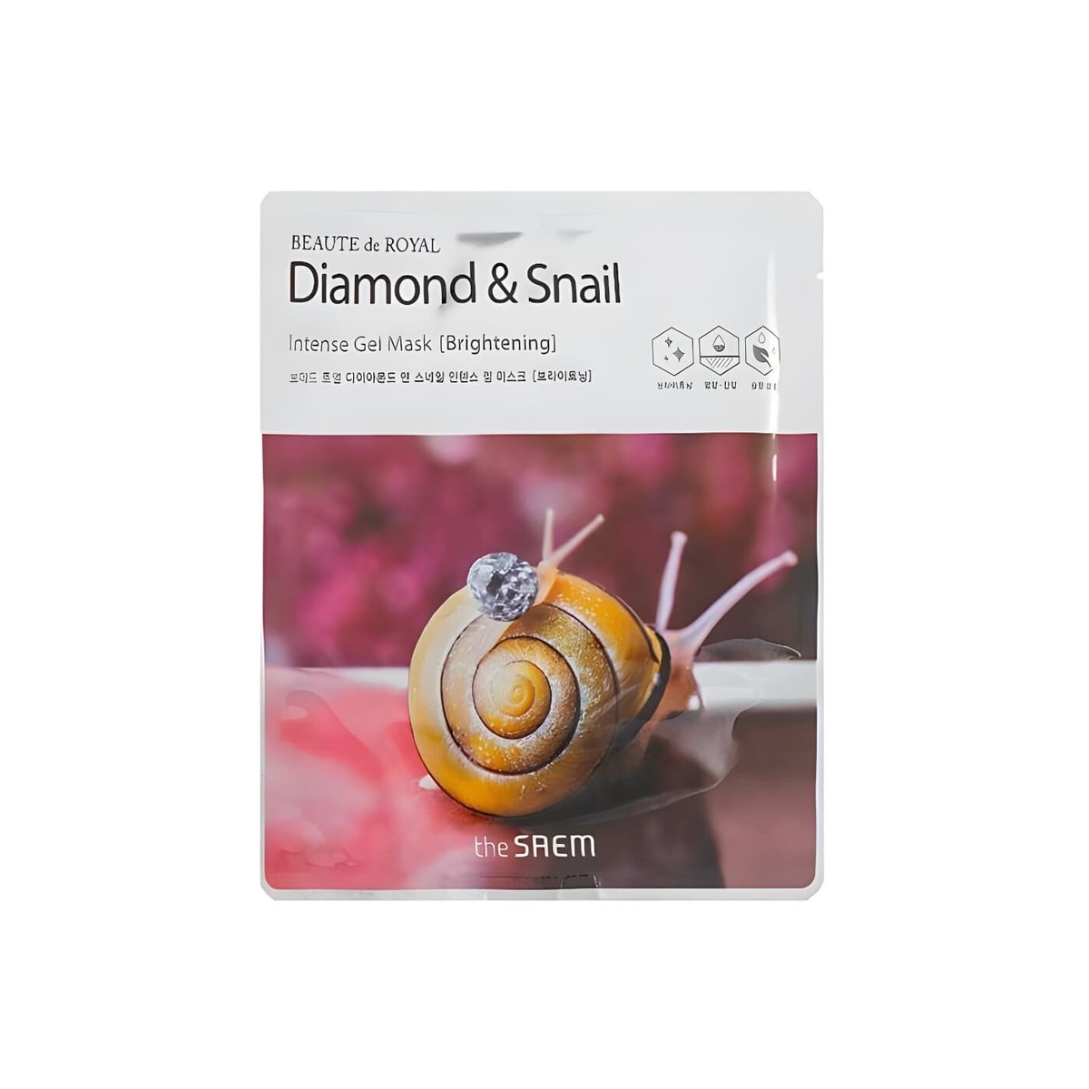 the SAEM Beaute De Royal Diamond Snail intense Gel Mask 5pcs | eBay