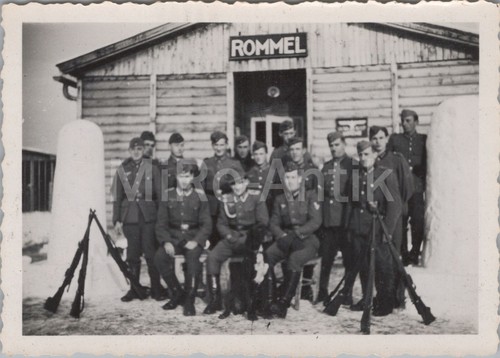 4 x Foto, Zistersdorf - Baracke Rommel 1943, Österreich XT55213 - 第 2/8 張圖片