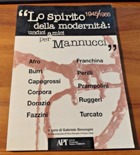 Arte / Scultura per Edgardo MANNUCCI ( Burri Perilli Dorazio Fazzini Afro etc. )