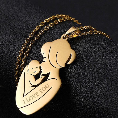 Custom Engrave Name Necklace Pregnant 
