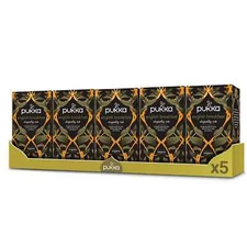 5 x Pukka ENGLISH BREAKFAST - Organic Black Tea 5 x 20 Sachets 50g / 1.76oz