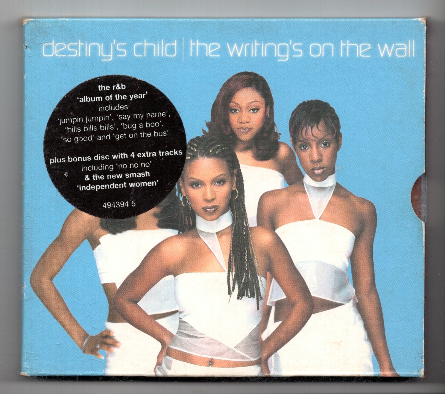 (KN965) Destiny's Child, The Writing's On The Wall - 2000 double CD