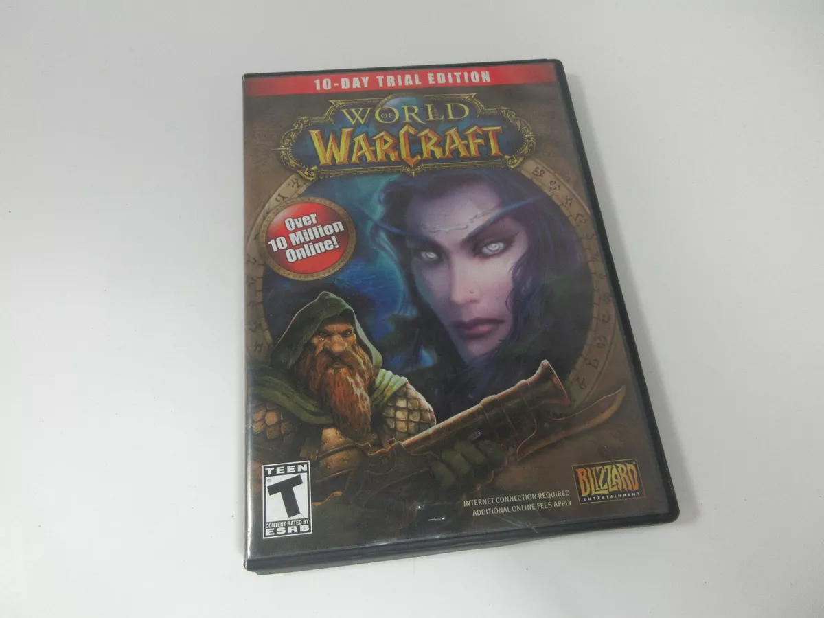 World of Warcraft Cover GAME Case Carton Box and cd NO GAME