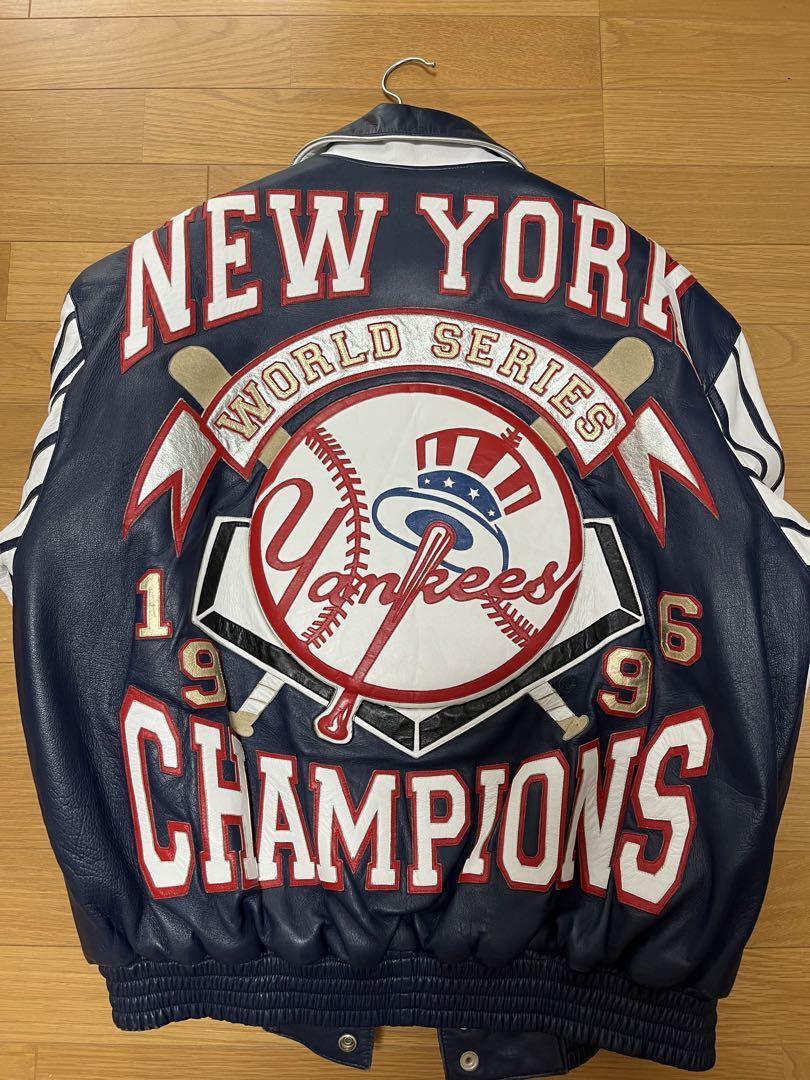 jeff hamilton mlb New York Yankees jacket jh design White jeff hamilton mlb New York Yankees jacket jh design White