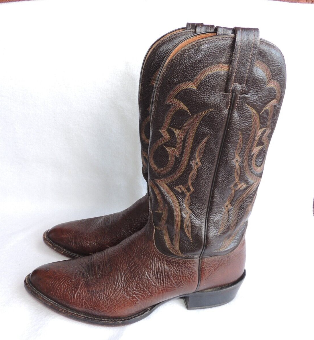 Nocona Mens Brown Cowboy Boots Size 12B eBay