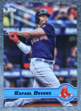 Rafael Devers 2022 Topps UK Edition #PG-11 Merlin Premier Gold Redux Red Sox