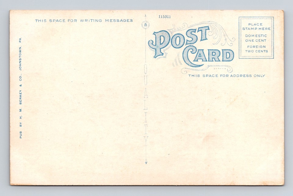 Johnstown PAPennsylvania, Post Office And Mayer Building, Vintage