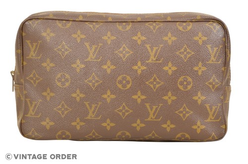 Louis Vuitton Monogram Trousse Toilette 28 Cosmetic Bag Pouch M47522 -  YG01218 | eBay
