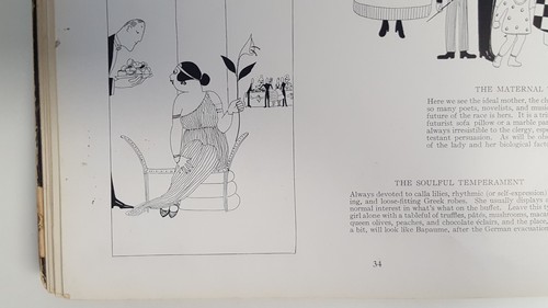 HIGH SOCIETY Book by FISH 1920 Illustrations 1st Edition Vanity Fair Antique - Picture 19 of 24