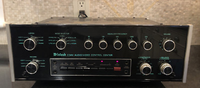 McIntosh C34V Audio/Video Control Center Amplifier Perfect Working Condition C9