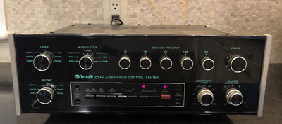 McIntosh C34V Audio/Video Control Center Amplifier Perfect Working