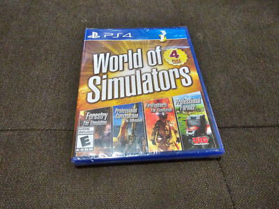 World of Simulators Ultimate Edition (Playstation 4, PS4)-New Sealed. no tares