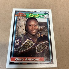 Greg Anthony - San Diego Padres Draft Pick Rookie Card - 1992 Topps #336